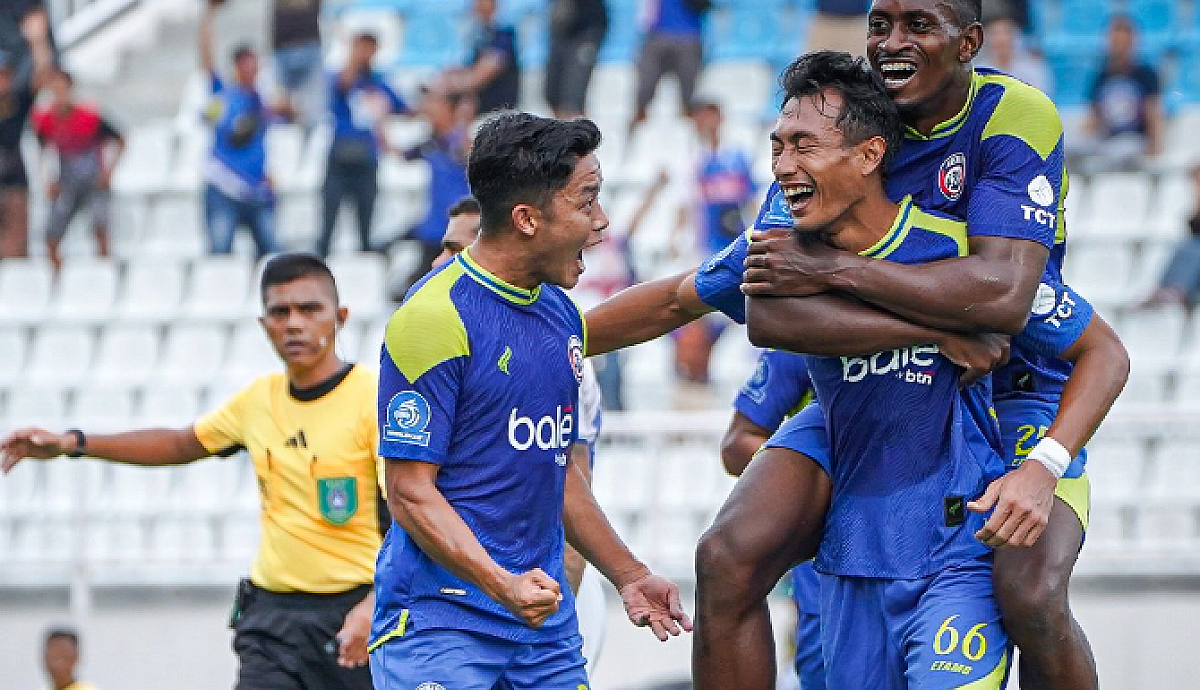 Arema FC Menang Tipis 1-0 atas Persijap Jepara di BRI Super League