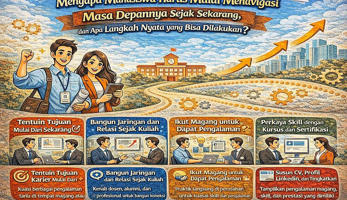 Mengapa Mahasiswa Harus Mulai Menavigasi Masa Depannya Sejak Sekarang, dan Apa Langkah Nyata yang Bisa Dilakukan?