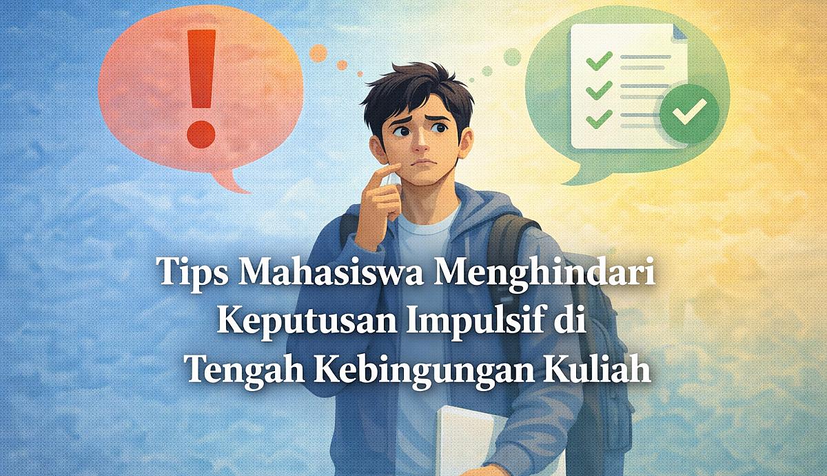 Tips Mahasiswa Menghindari Keputusan Impulsif di Tengah Kebingungan Kuliah