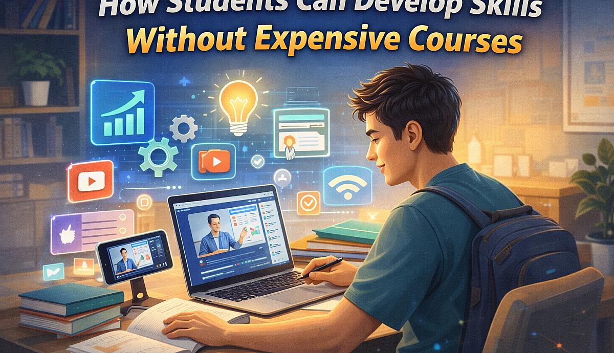 How Students Can Develop Skills Without Expensive Courses