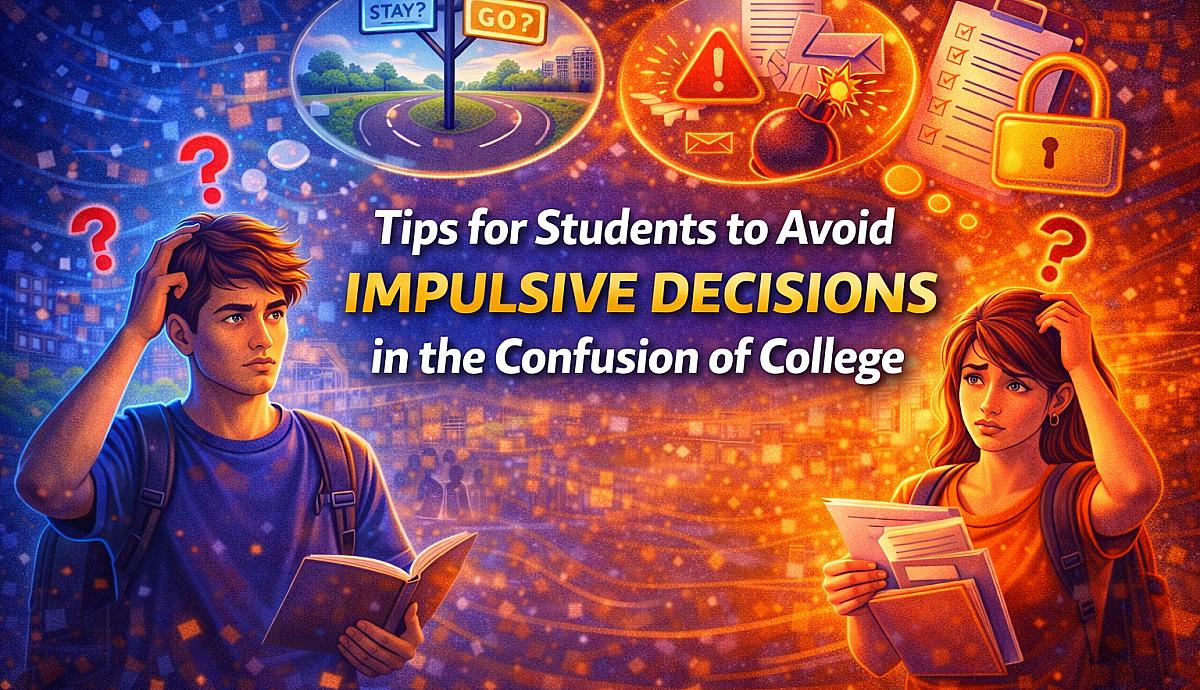 Tips for Students to Avoid Impulsive Decisions in the Confusion of College