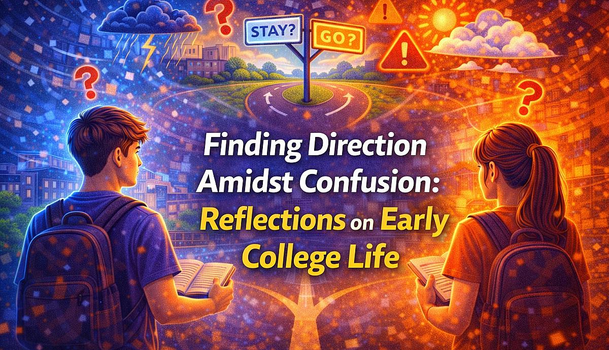 Finding Direction Amidst Confusion: Reflections on Early College Life