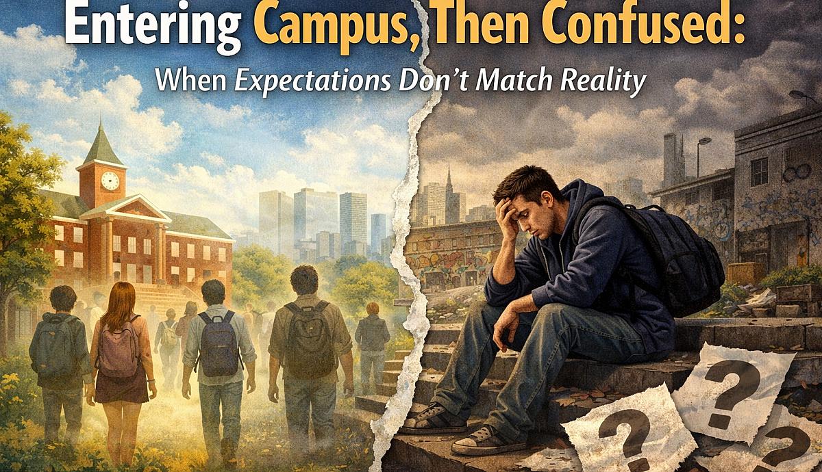 Entering Campus, Then Confused: When Expectations Don't Match Reality