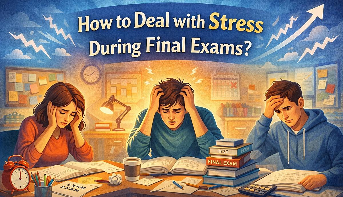 How to Deal with Stress During Final Exams?