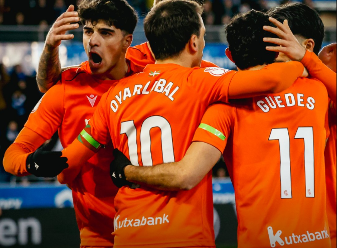 Real Sociedad Comeback 3-2 Atas Alaves di Derby Basque dan Lolos ke Semifinal Copa del Rey
