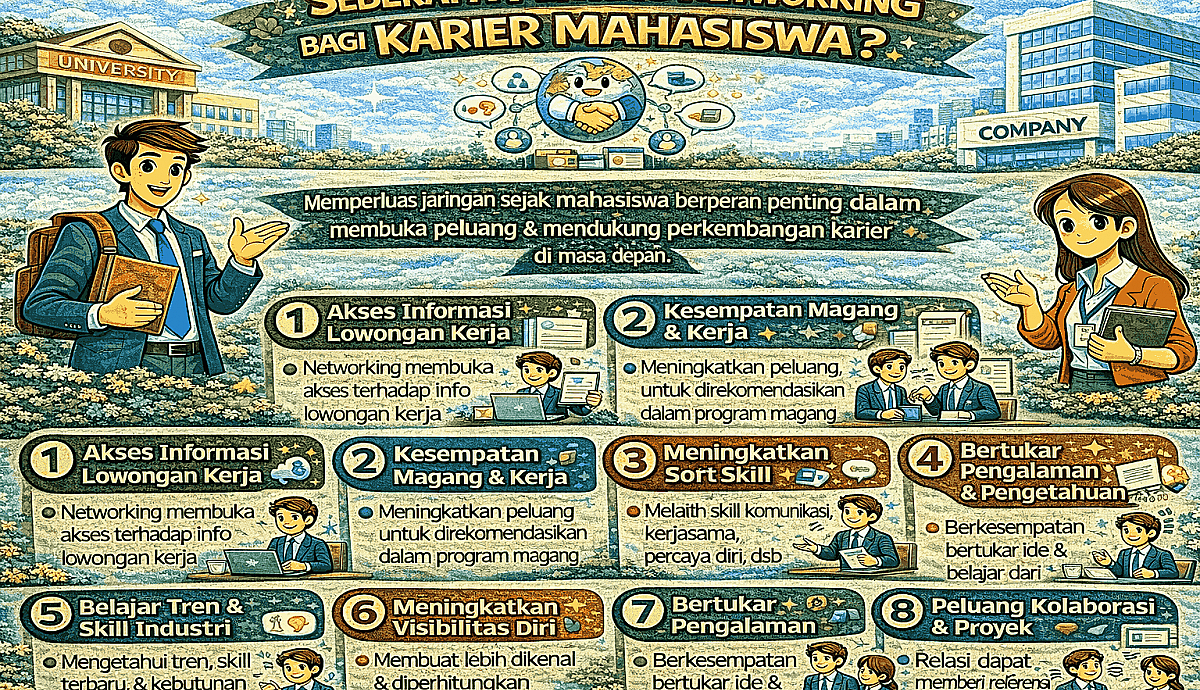 Seberapa Penting Networking bagi Karier Mahasiswa