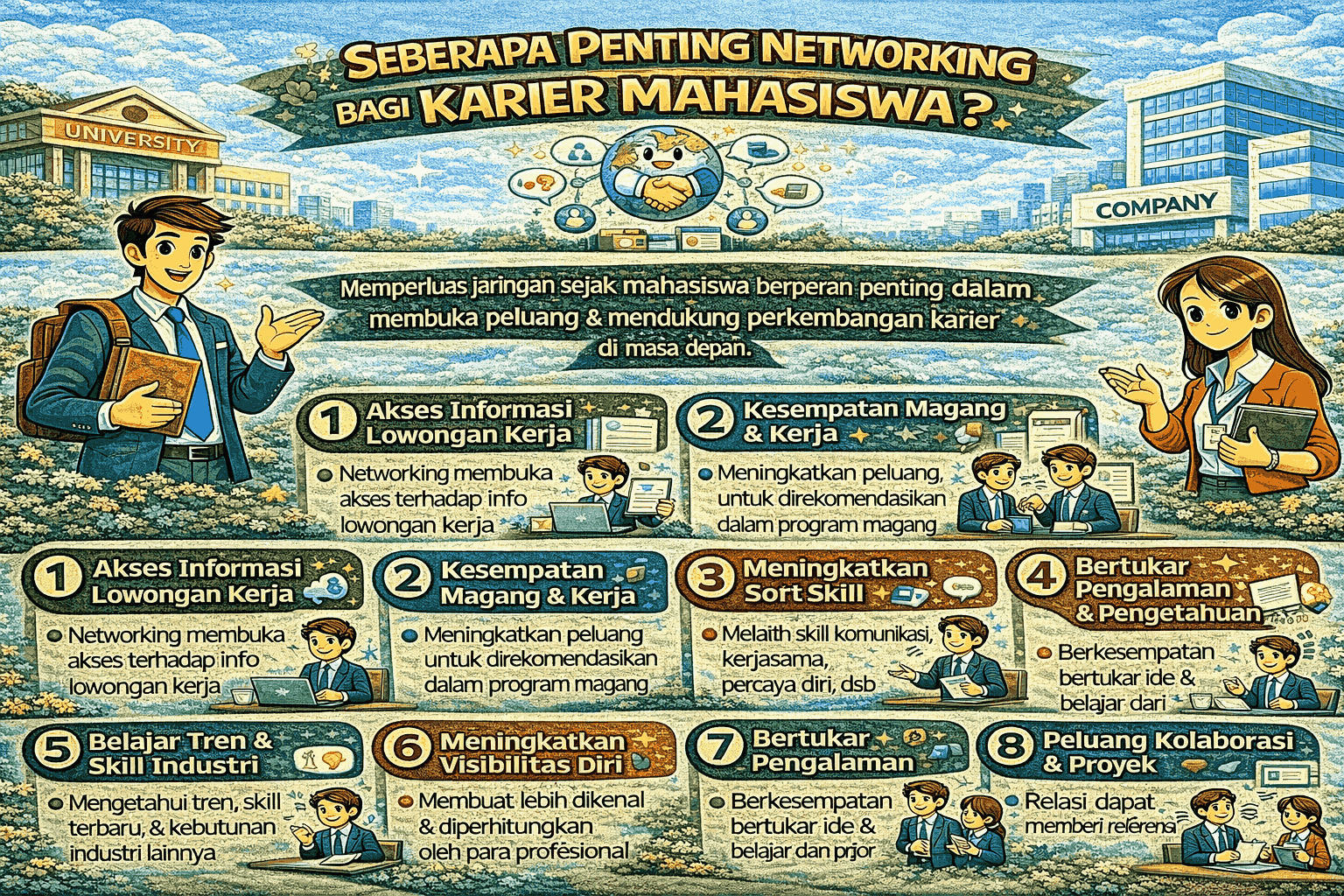 Seberapa Penting Networking bagi Karier Mahasiswa