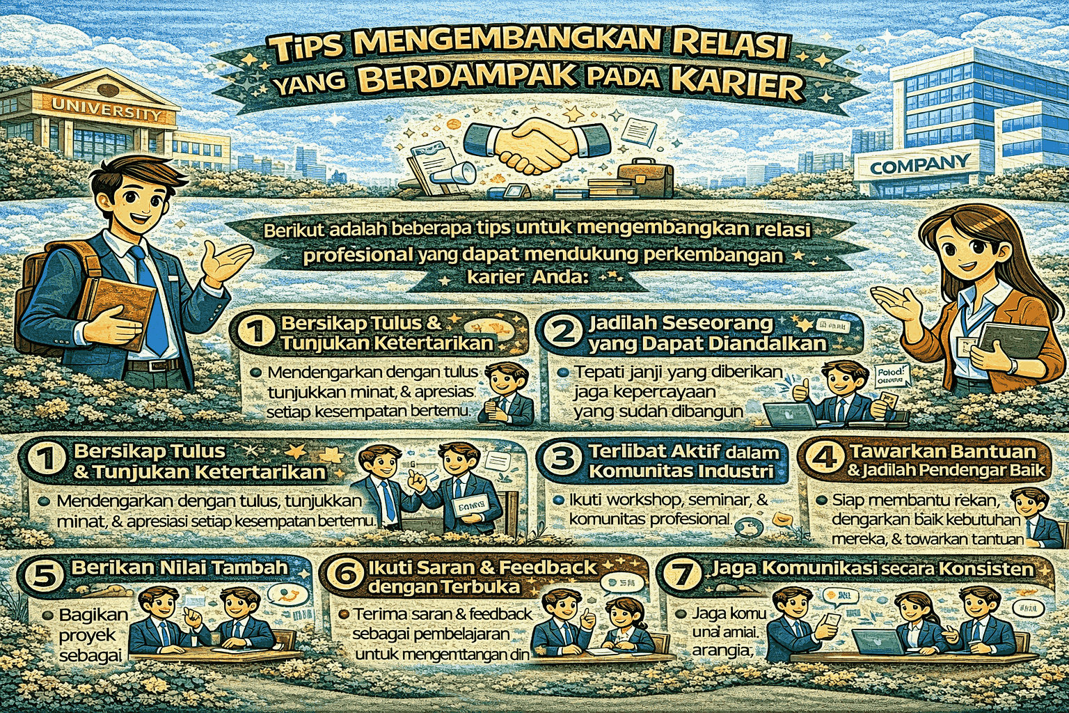 Tips Mengembangkan Relasi yang Berdampak pada Karier