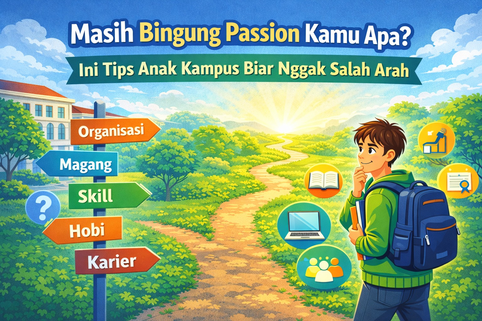 Masih Bingung Passion Kamu Apa? Ini Tips Anak Kampus Biar Nggak Salah Arah