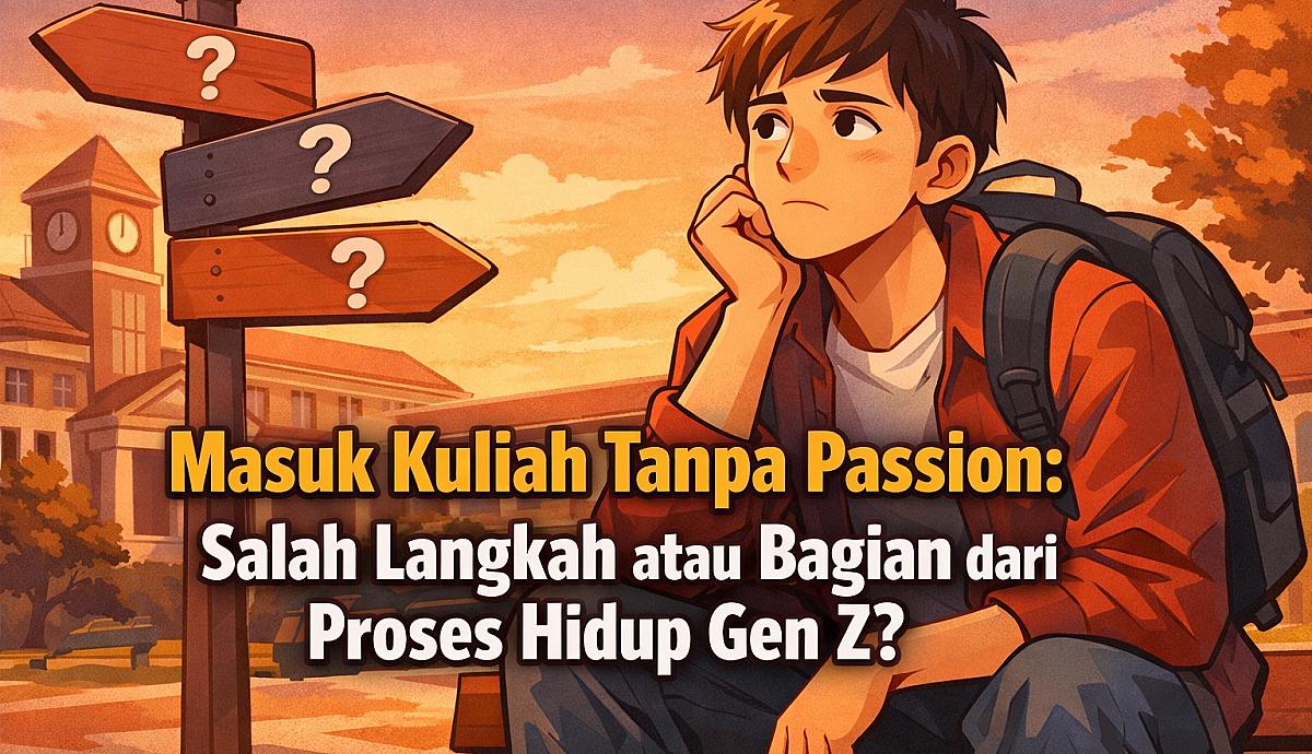 Masuk Kuliah Tanpa Passion: Salah Langkah atau Bagian dari Proses Hidup Gen Z?