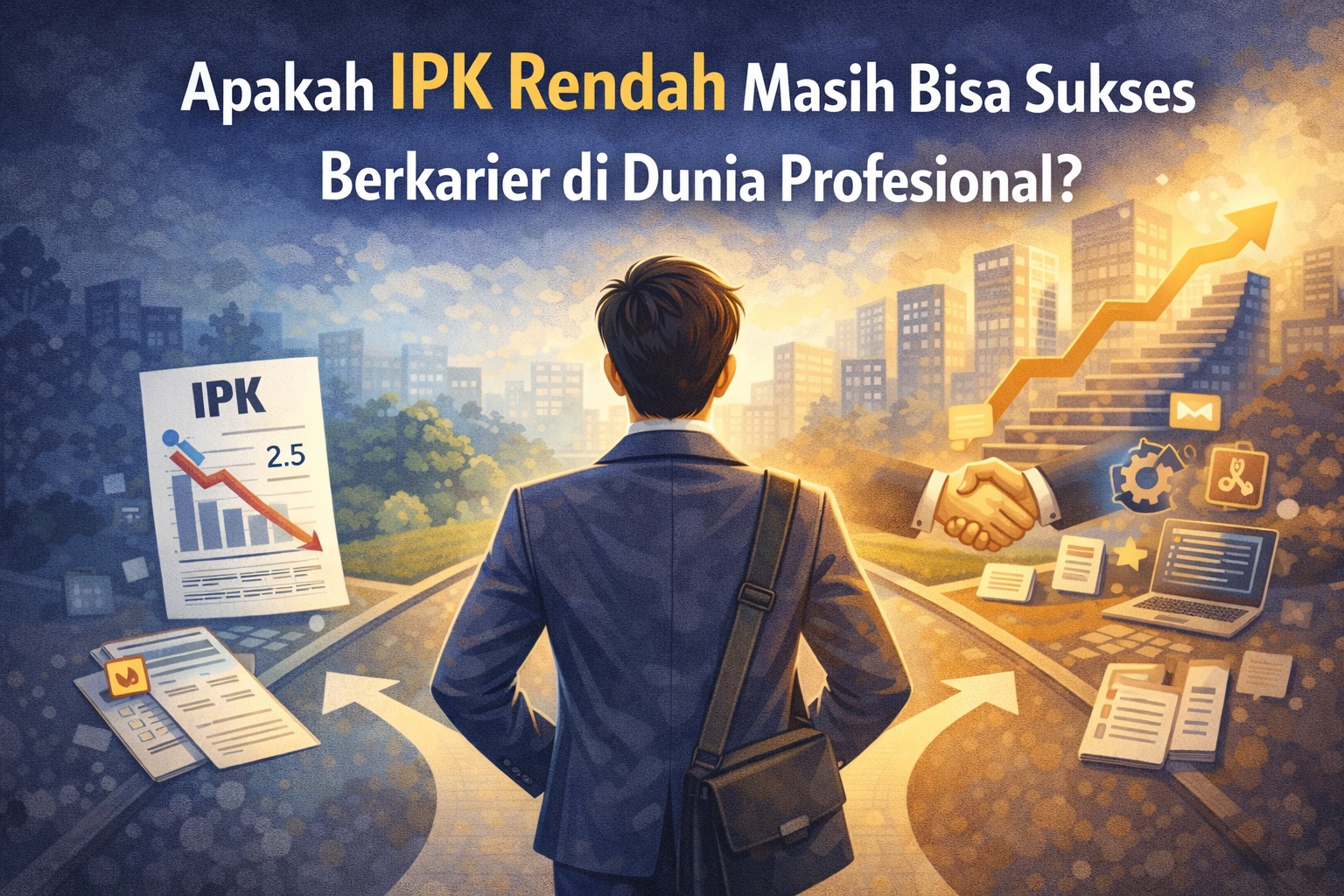 Apakah IPK Rendah Masih Bisa Sukses Berkarier di Dunia Profesional?
