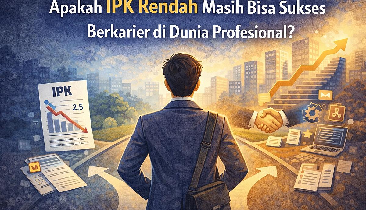 Apakah IPK Rendah Masih Bisa Sukses Berkarier di Dunia Profesional?