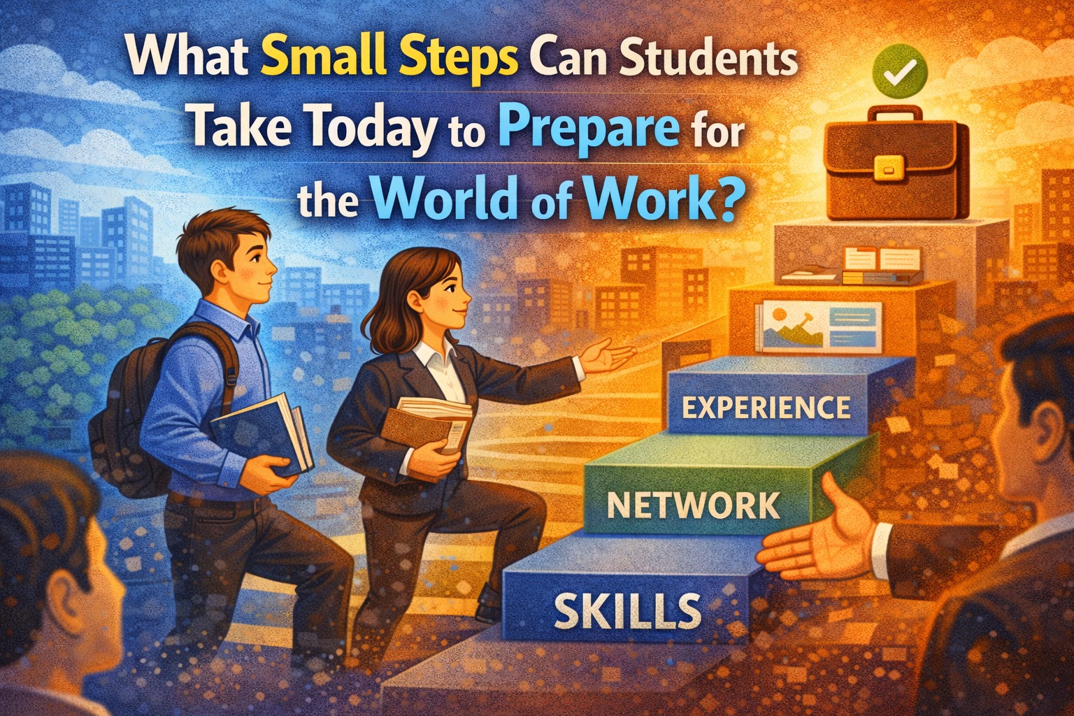 What Small Steps Can Students Take Today to Prepare for the World of Work?