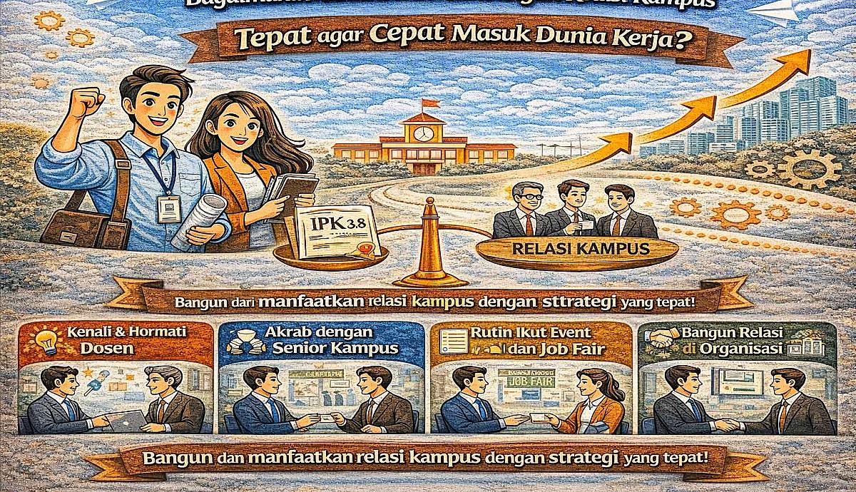 Bagaimana Mahasiswa Membangun Relasi Kampus yang Tepat agar Cepat Masuk Dunia Kerja?