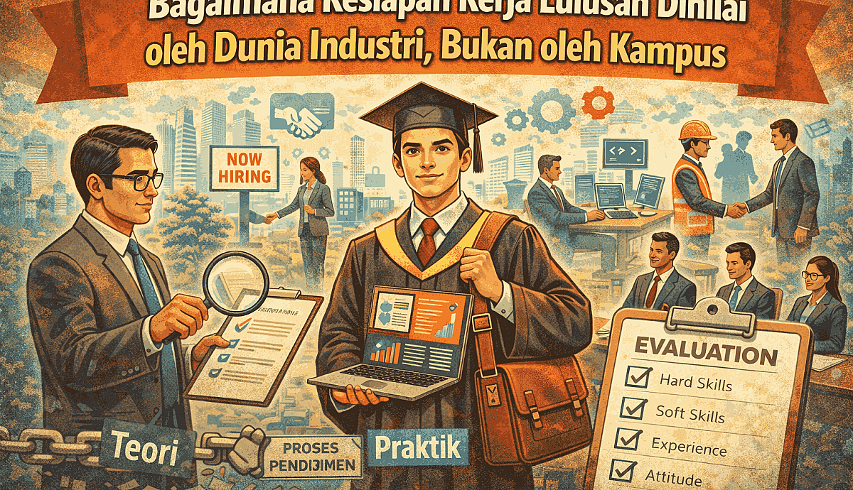 Bagaimana Kesiapan Kerja Lulusan Dinilai oleh Dunia Industri, Bukan oleh Kampus
