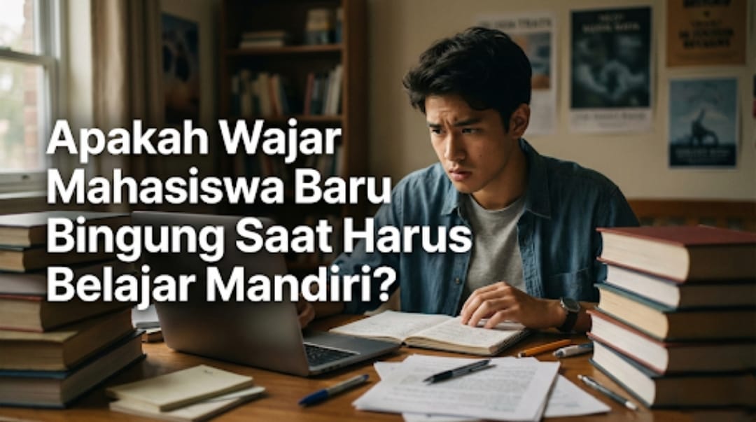 Apakah Wajar Mahasiswa Baru Bingung Saat Harus Belajar Mandiri?