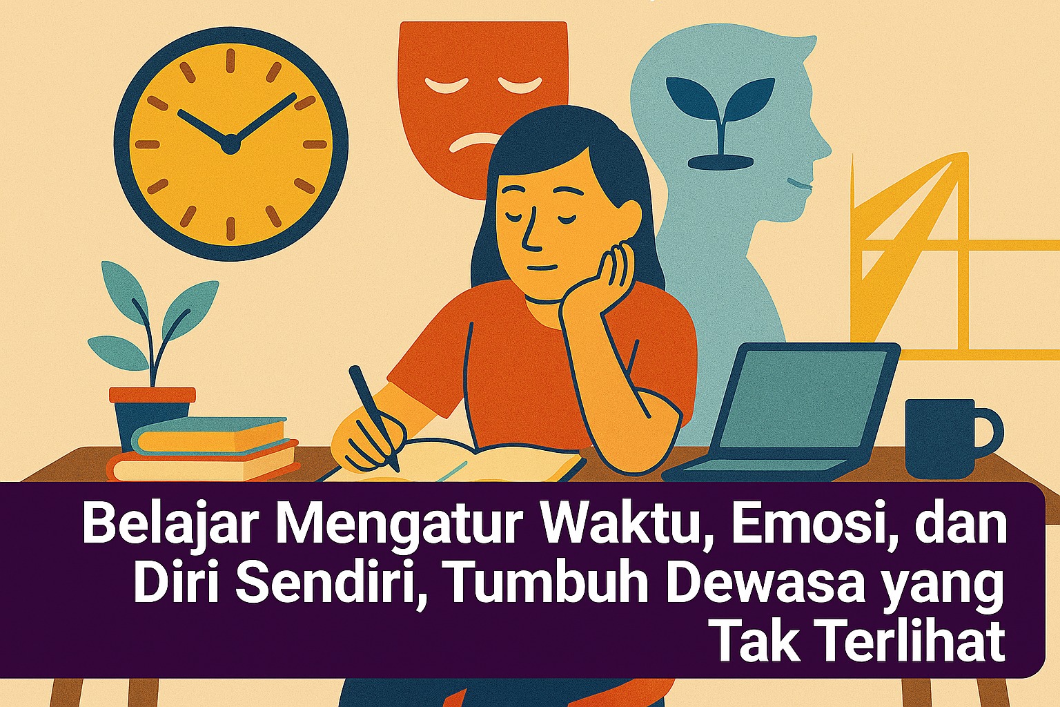 Belajar Mengatur Waktu, Emosi, dan Diri Sendiri, Tumbuh Dewasa Selama Kuliah