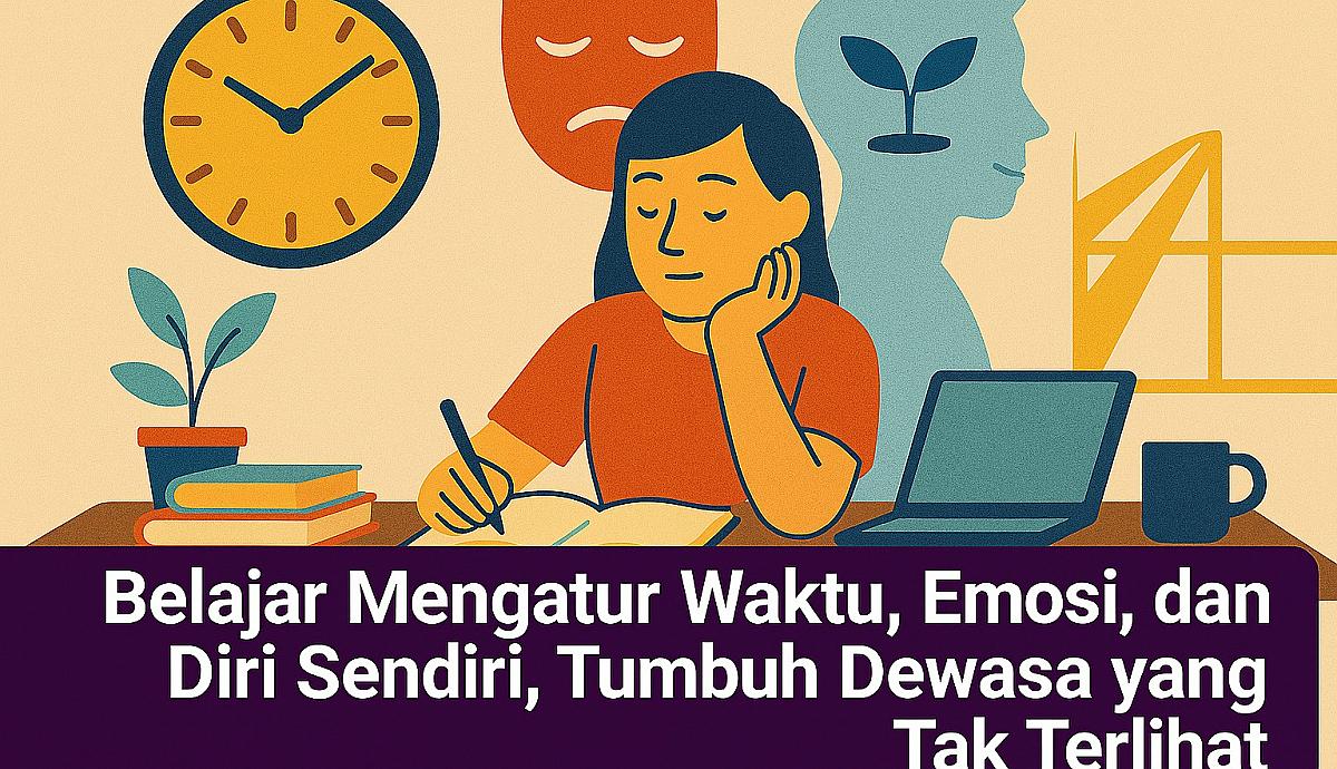 Belajar Mengatur Waktu, Emosi, dan Diri Sendiri, Tumbuh Dewasa Selama Kuliah