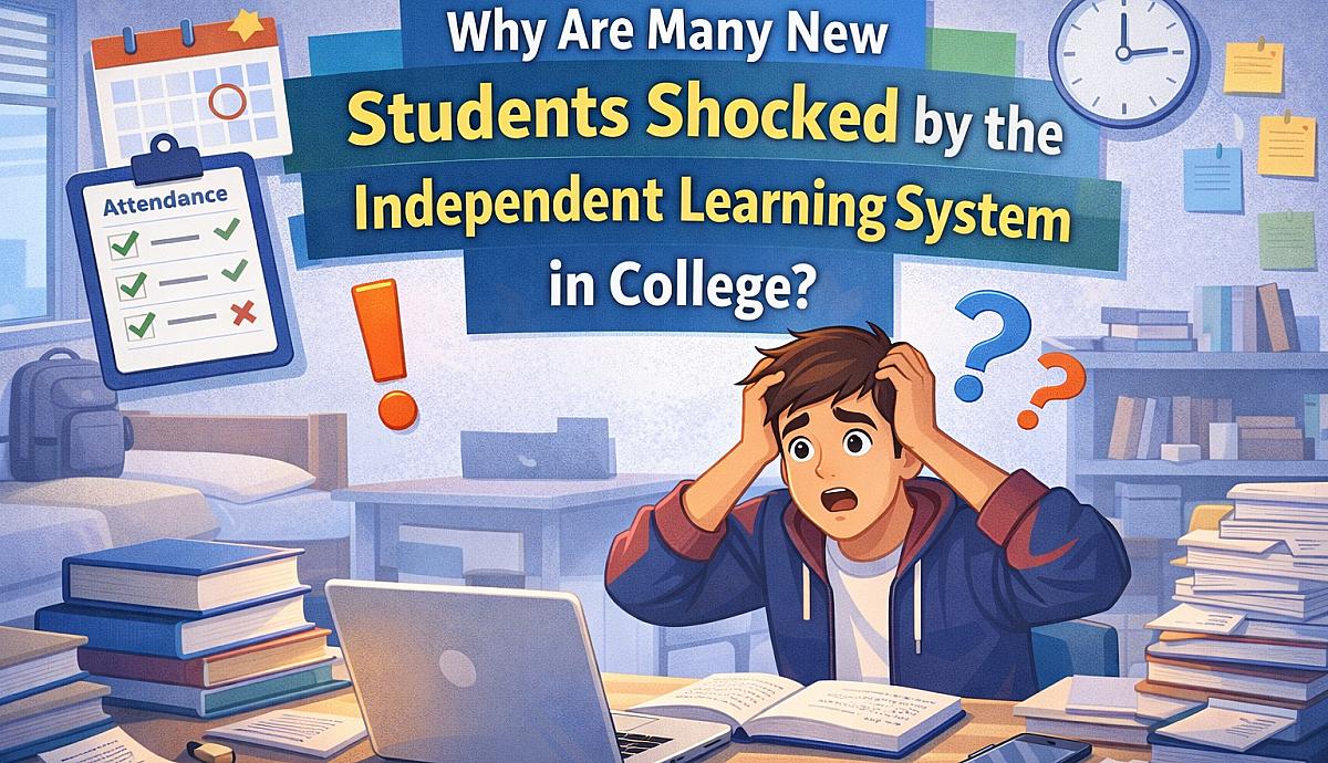 Why Are Many New Students Shocked by the Independent Learning System in College?
