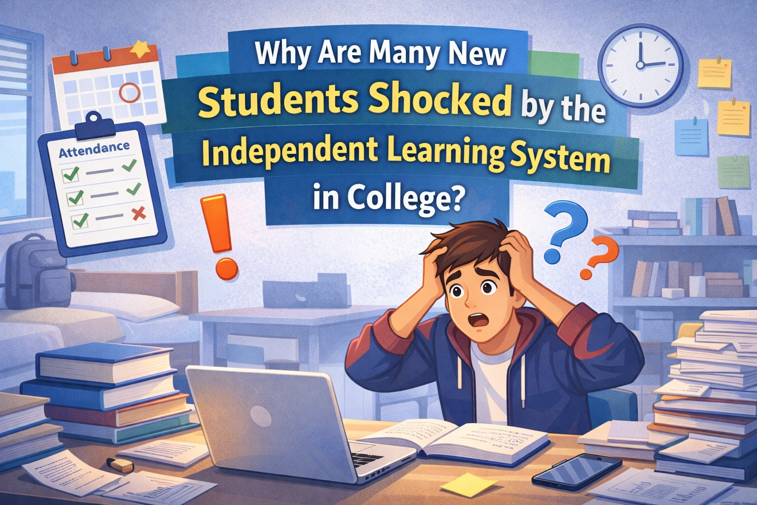 Why Are Many New Students Shocked by the Independent Learning System in