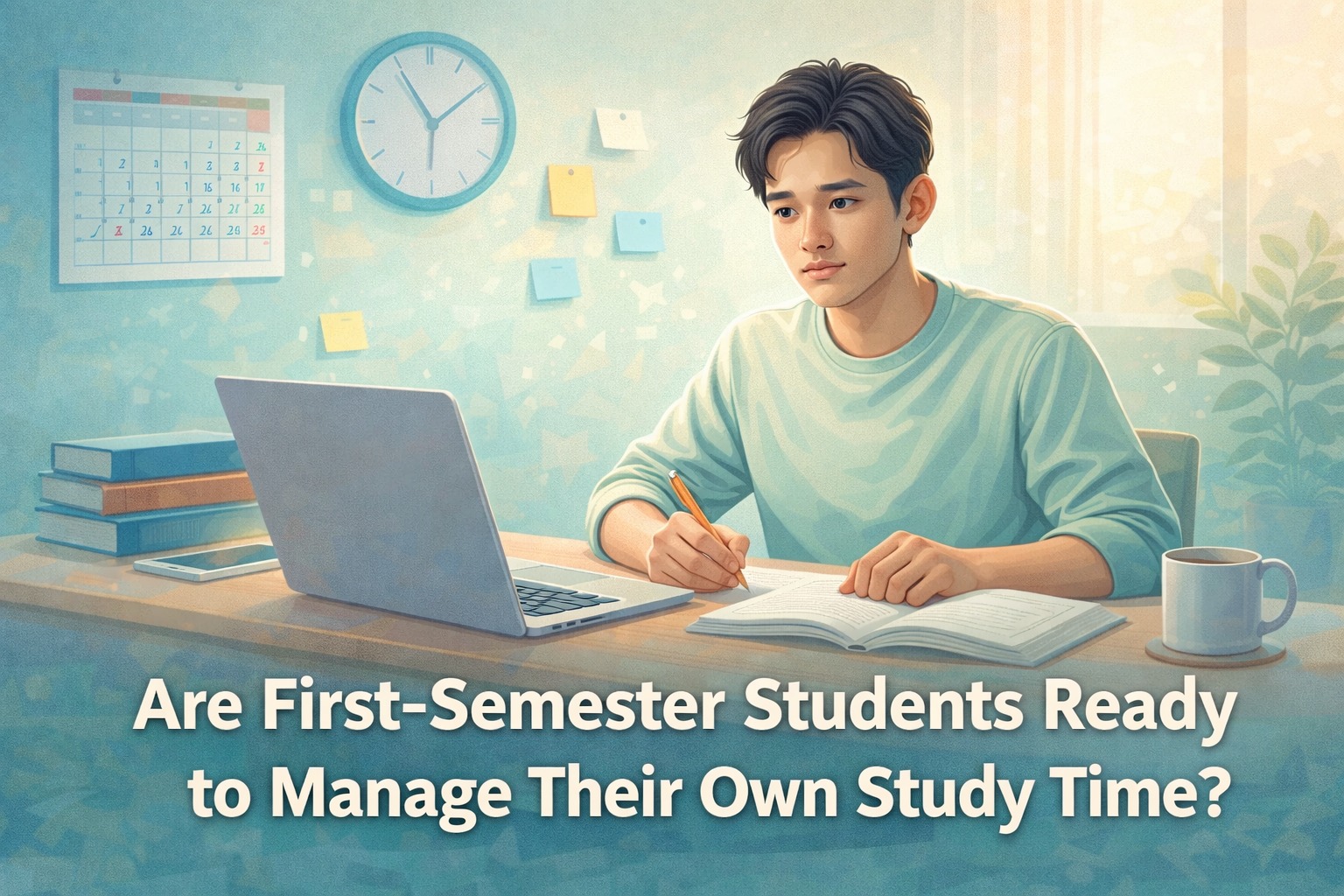 Are First-Semester Students Ready to Manage Their Own Study Time?