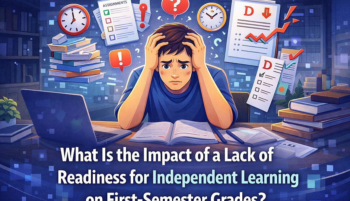 What Is the Impact of a Lack of Readiness for Independent Learning on First-Semester Grades?