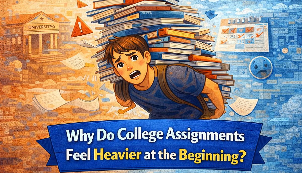 Why Do College Assignments Feel Heavier at the Beginning?
