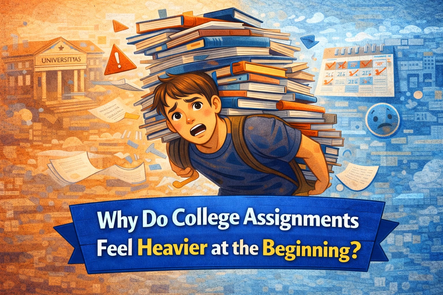 Why Do College Assignments Feel Heavier at the Beginning?