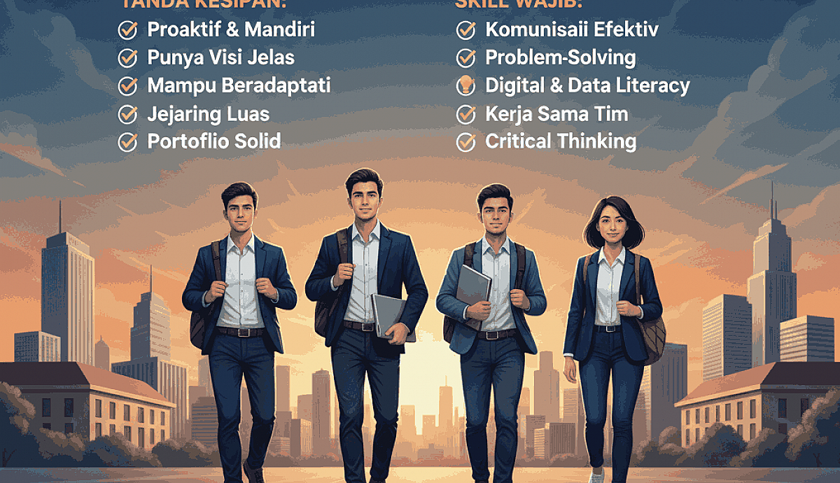Apa Saja Tanda Mahasiswa Siap Berkarier, Dan Skill Apa Yang Wajib Dikuasai Sejak Kuliah?