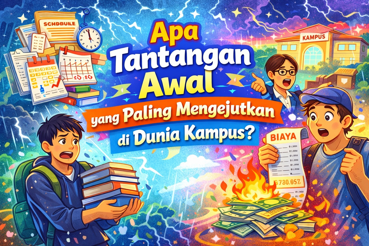 Apa Tantangan Awal yang Paling Mengejutkan di Dunia Kampus?