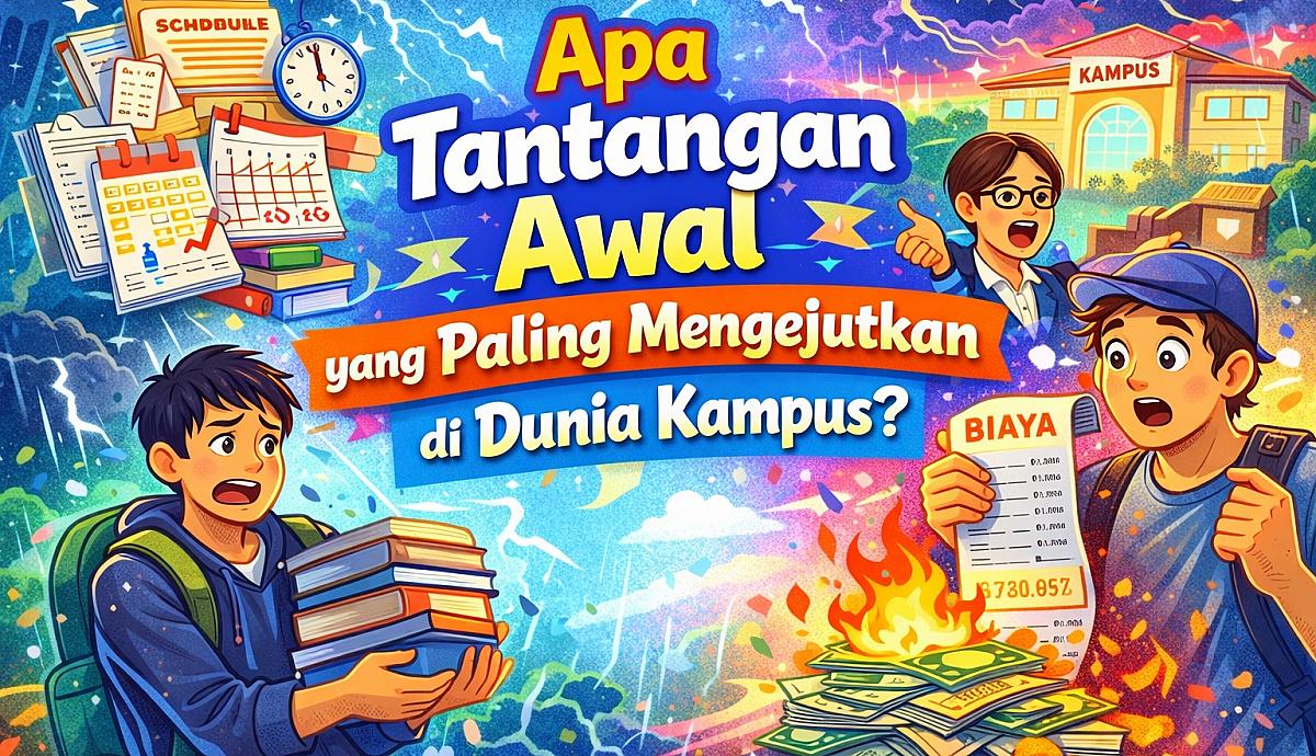 Apa Tantangan Awal yang Paling Mengejutkan di Dunia Kampus?
