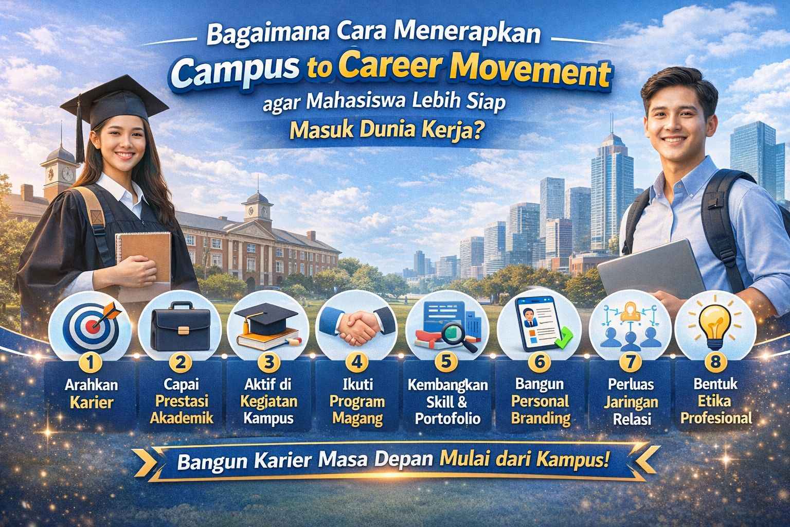 Bagaimana Cara Menerapkan Campus to Career Movement agar Mahasiswa Lebih Siap Masuk Dunia Kerja?