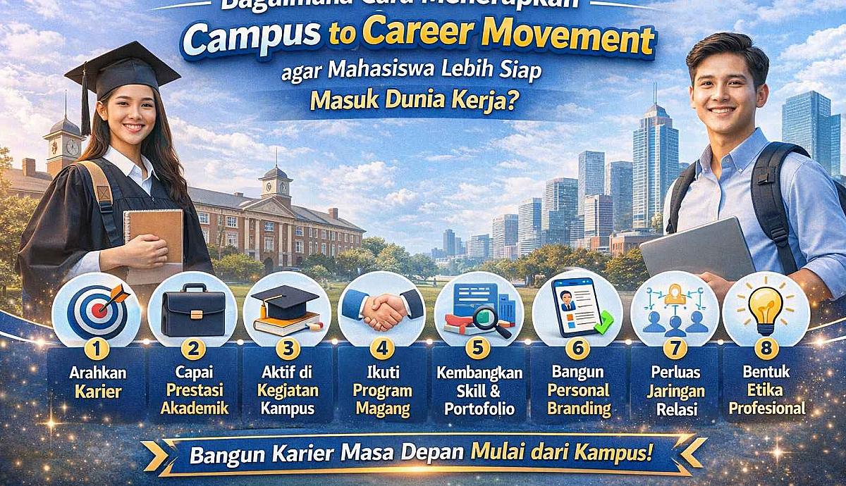 Bagaimana Cara Menerapkan Campus to Career Movement agar Mahasiswa Lebih Siap Masuk Dunia Kerja?