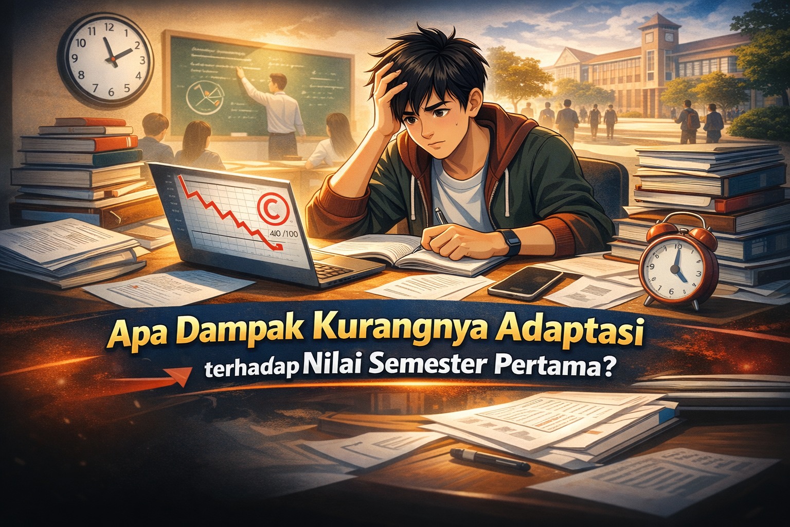 Apa Dampak Kurangnya Adaptasi terhadap Nilai Semester Pertama?