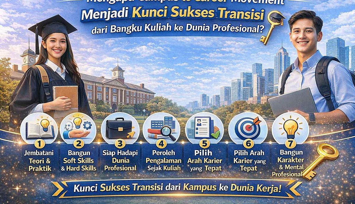 Mengapa Campus to Career Movement Menjadi Kunci Sukses Transisi dari Bangku Kuliah ke Dunia Profesional?