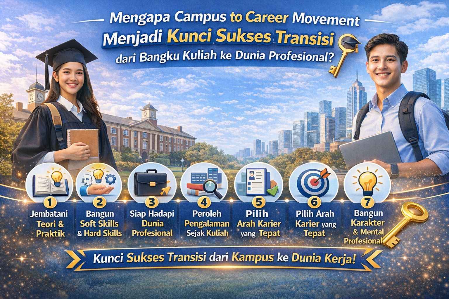 Mengapa Campus to Career Movement Menjadi Kunci Sukses Transisi dari Bangku Kuliah ke Dunia Profesional?