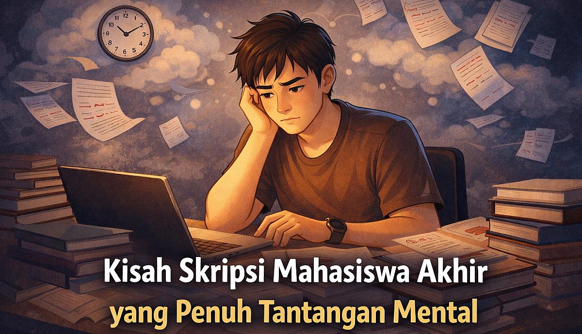 Kisah Skripsi Mahasiswa Akhir yang Penuh Tantangan Mental