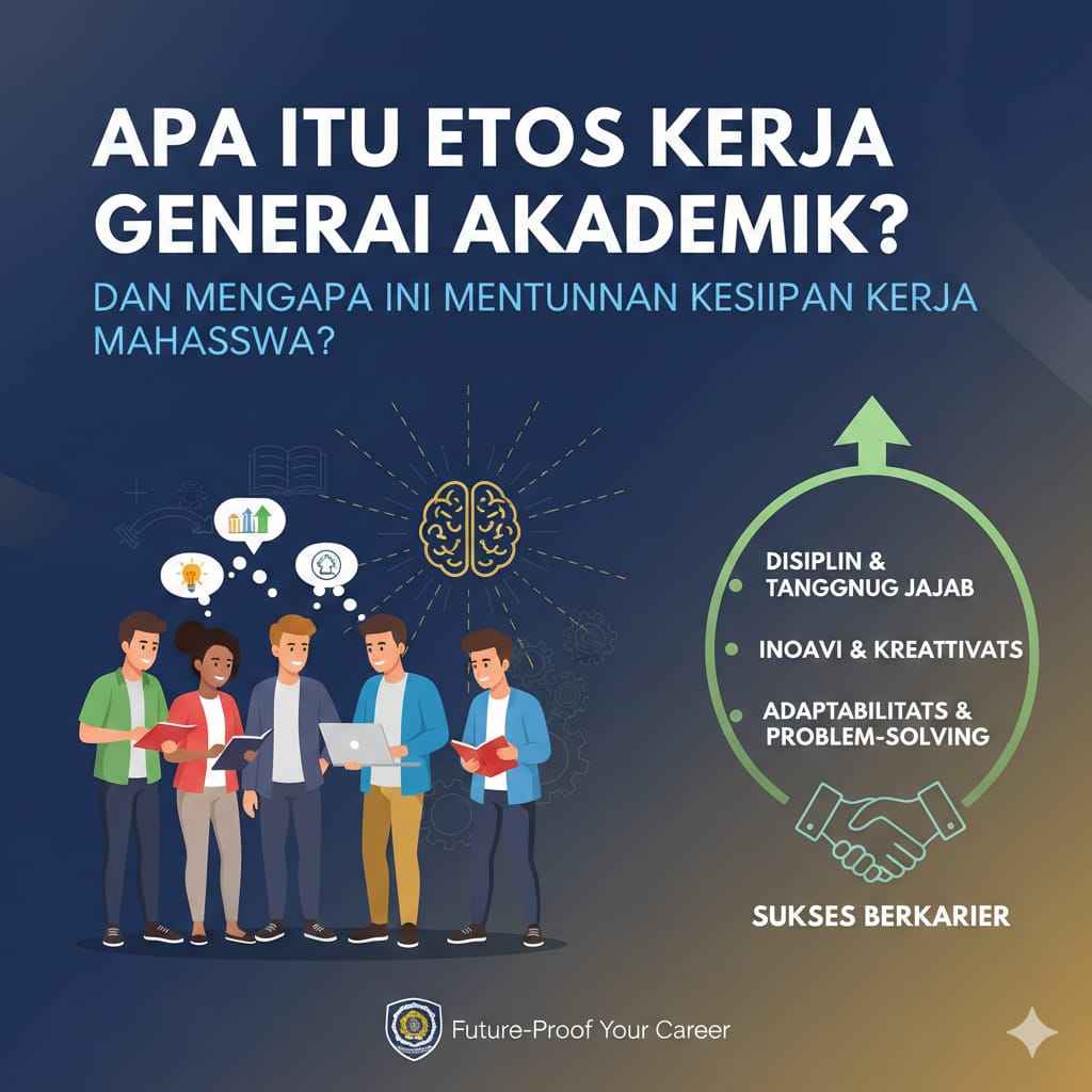Apa Itu Etos Kerja Generasi Akademik dan Mengapa Ini Menentukan Kesiapan Kerja Mahasiswa