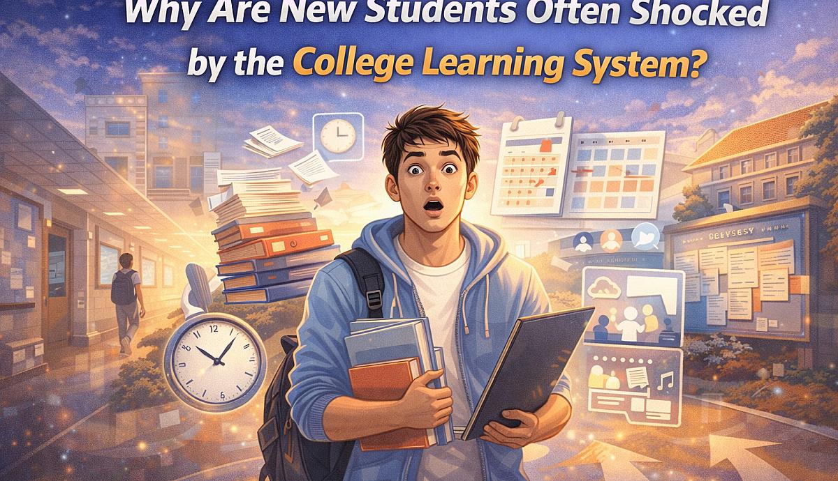 Why Are New Students Often Shocked by the College Learning System?
