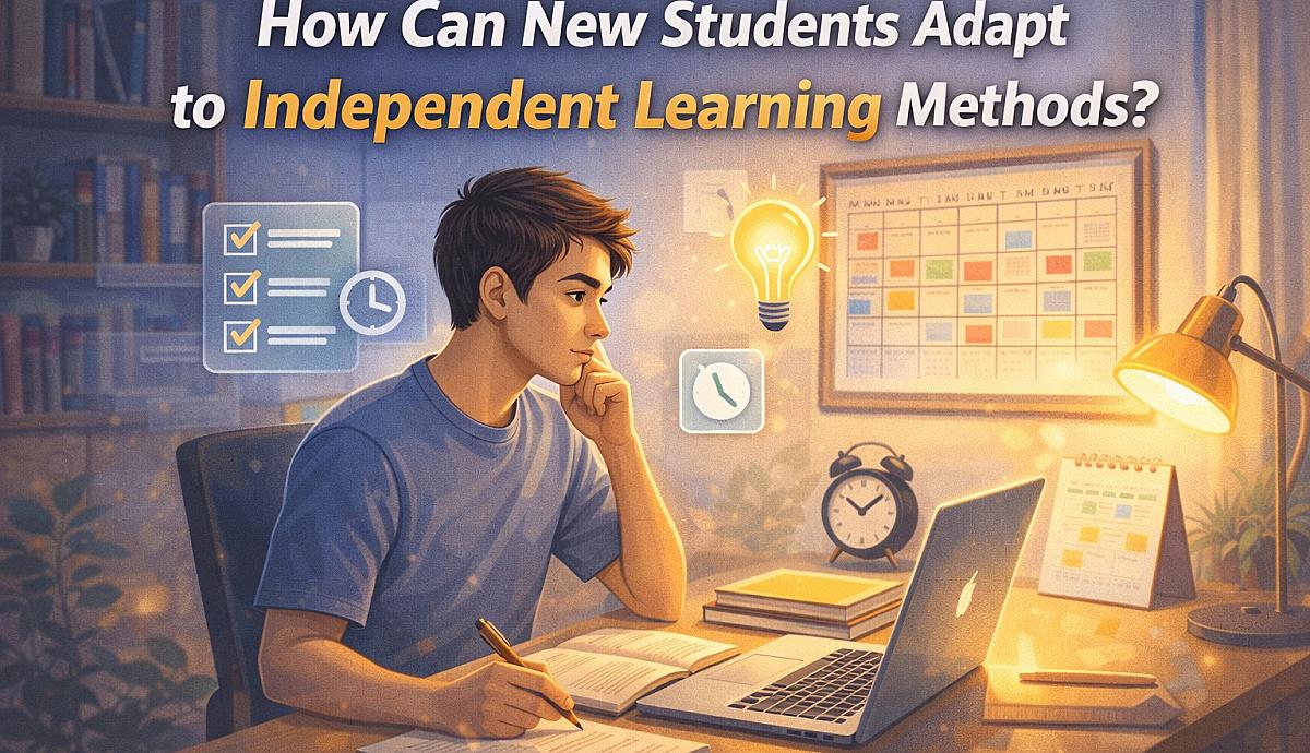 How Can New Students Adapt to Independent Learning Methods?