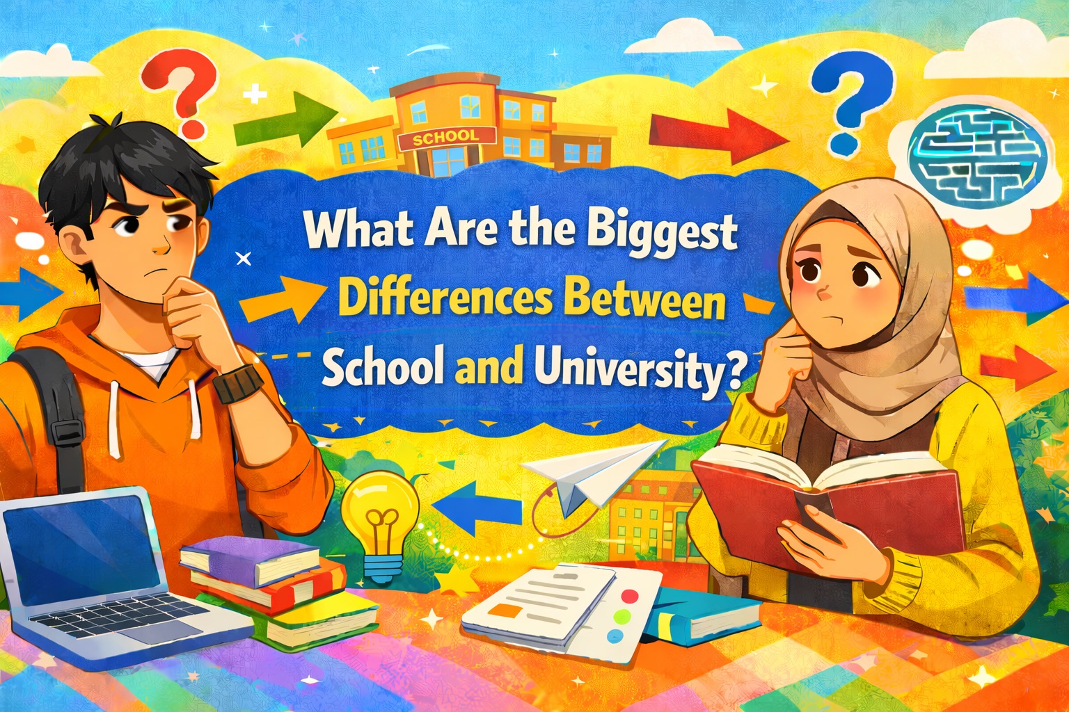 What Are the Biggest Differences Between School and University?