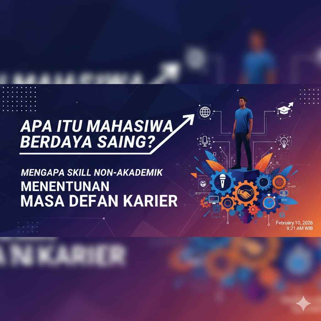 Apa Itu Mahasiswa Berdaya Saing dan Mengapa Skill Non-Akademik Menentukan Masa Depan Karier?