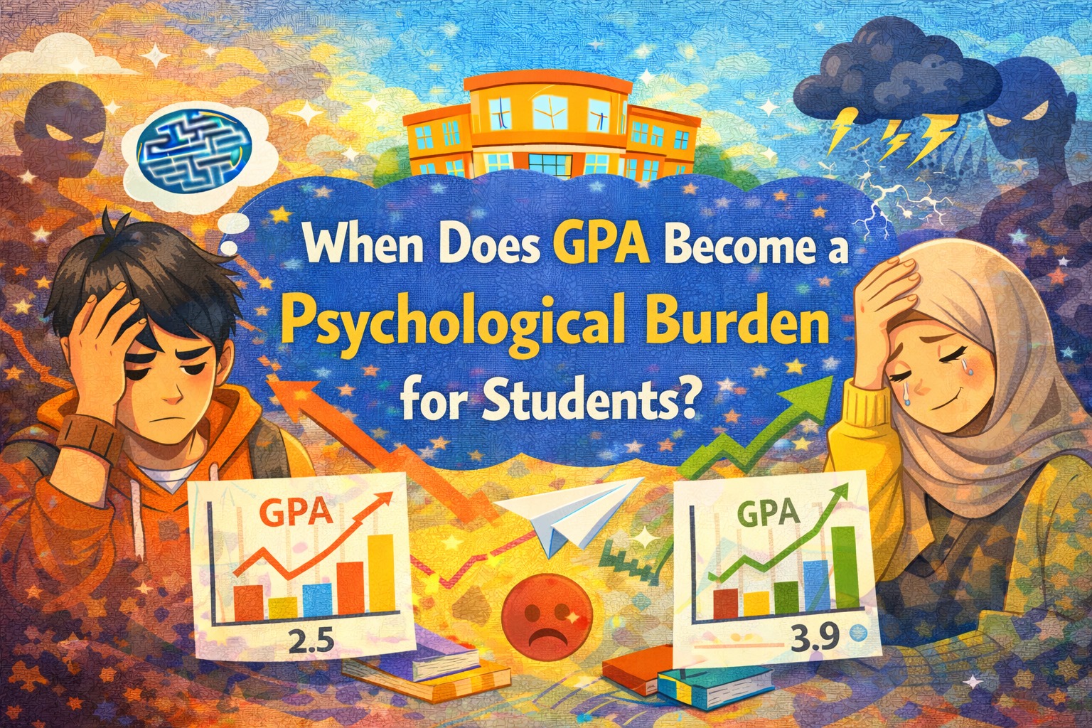 When Does GPA Become a Psychological Burden for Students?