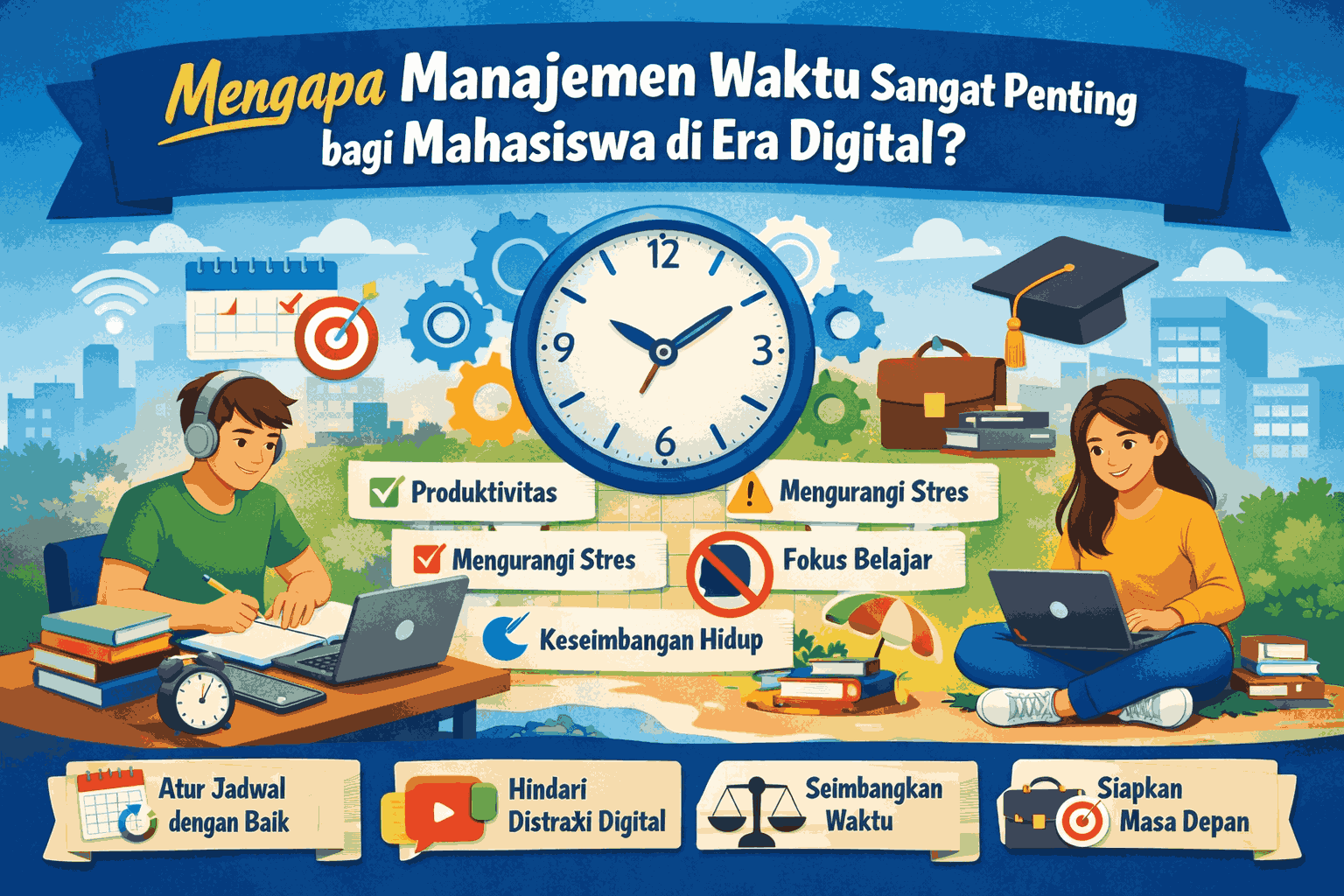 Mengapa Manajemen Waktu Sangat Penting bagi Mahasiswa di Era Digital?