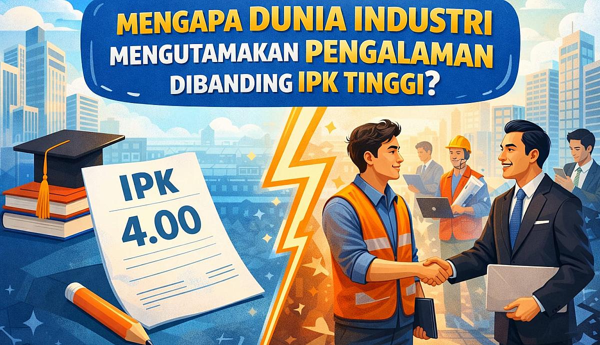 Mengapa Dunia Industri Mengutamakan Pengalaman dibanding IPK Tinggi?