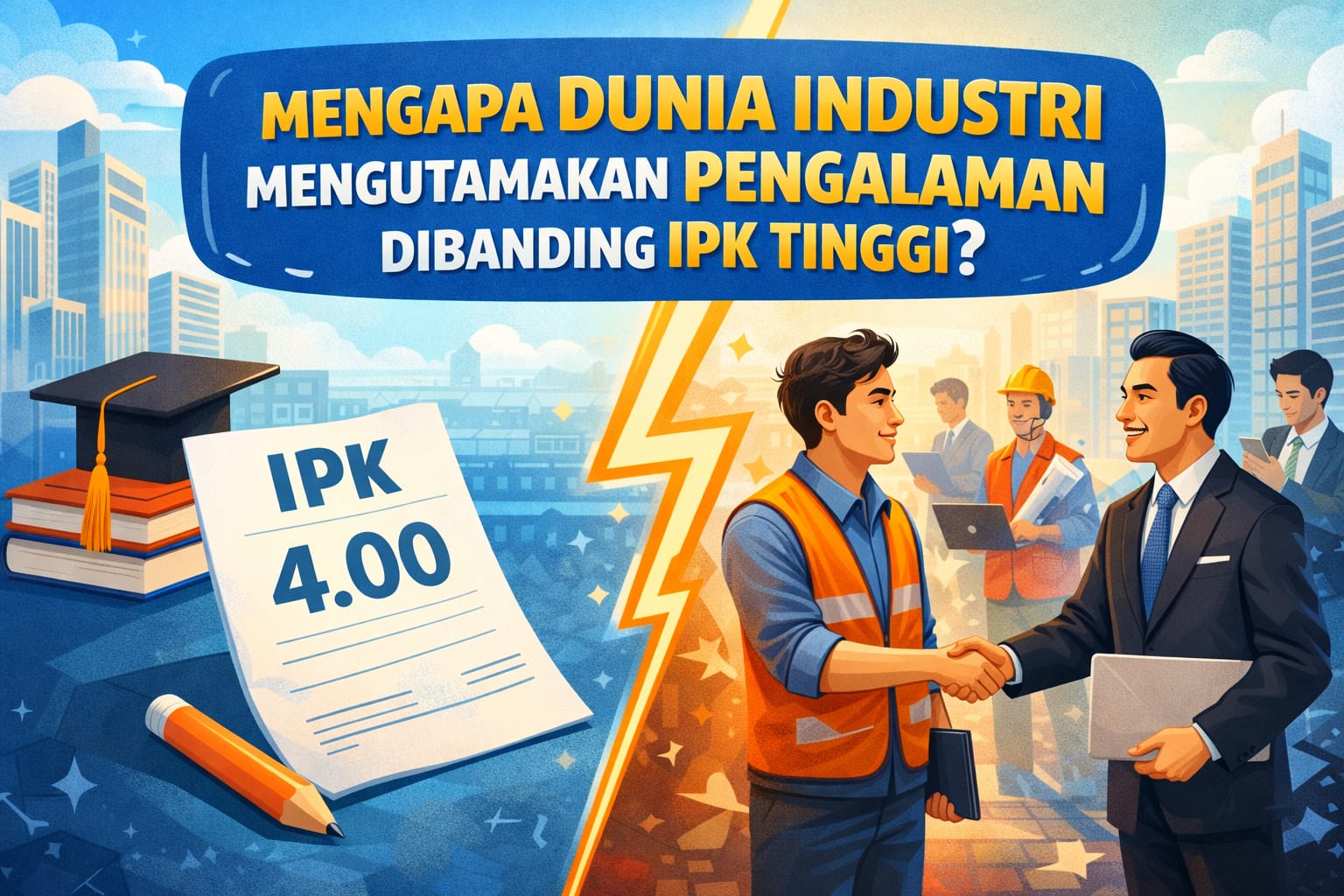 Mengapa Dunia Industri Mengutamakan Pengalaman dibanding IPK Tinggi?