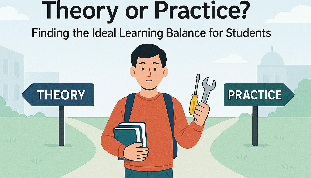 Theory or Practice? Finding the Ideal Learning Balance for Students