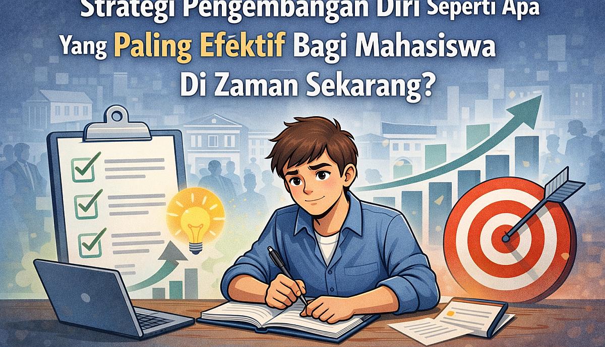 Strategi Pengembangan Diri Seperti Apa Yang Paling Efektif Bagi Mahasiswa Di Zaman Sekarang?