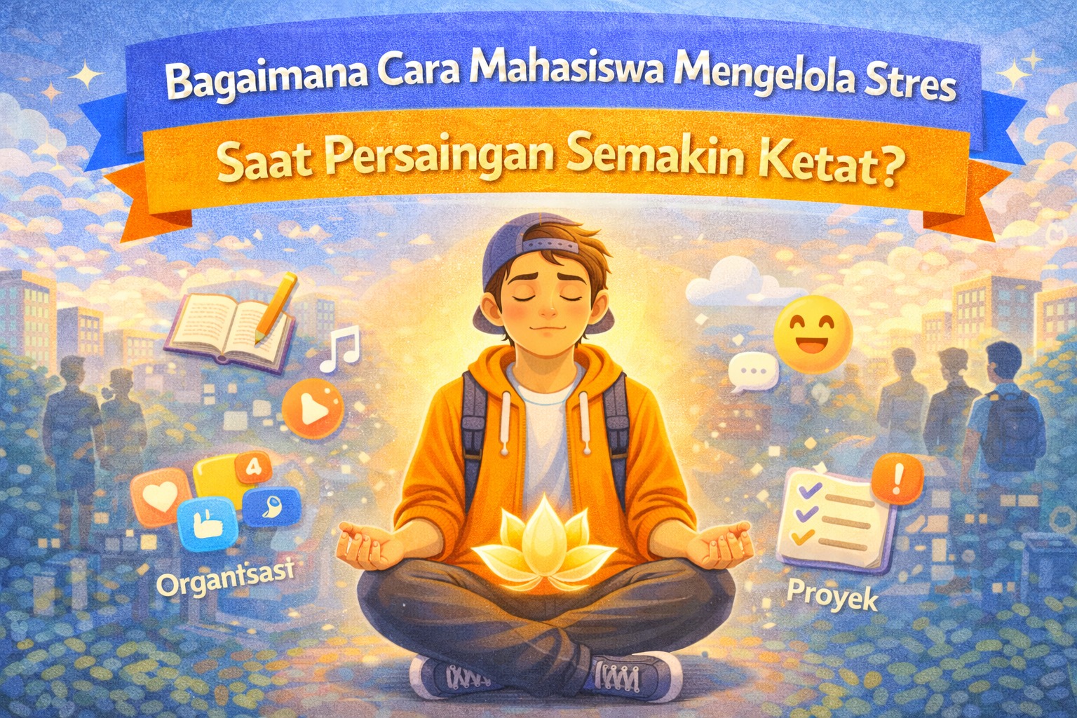 Bagaimana Cara Mahasiswa Mengelola Stres Saat Persaingan Semakin Ketat?