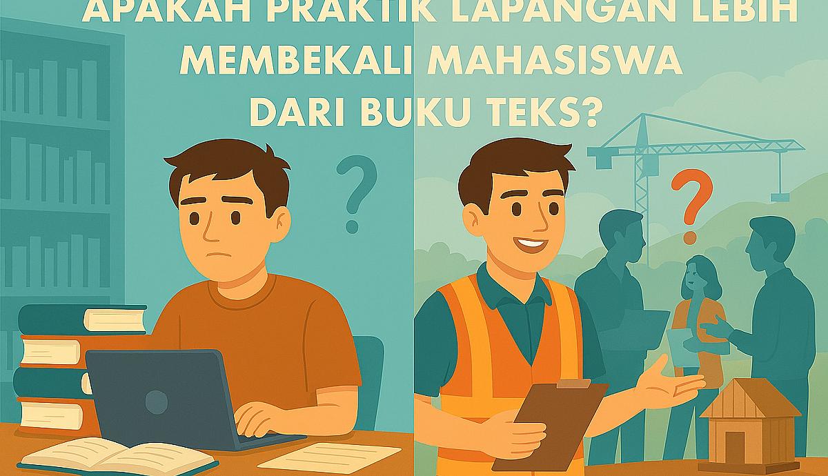 Apakah Praktik Lapangan Lebih Membekali Mahasiswa dari Buku Teks?